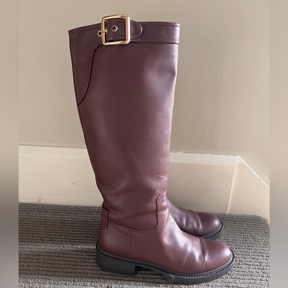 Coach Leigh Tall Leather Boot - Picture 10 of 10